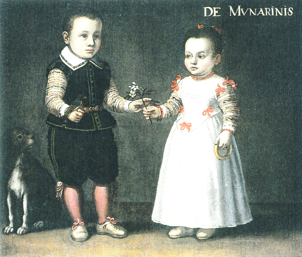 Ritratto dei bambini Munarini