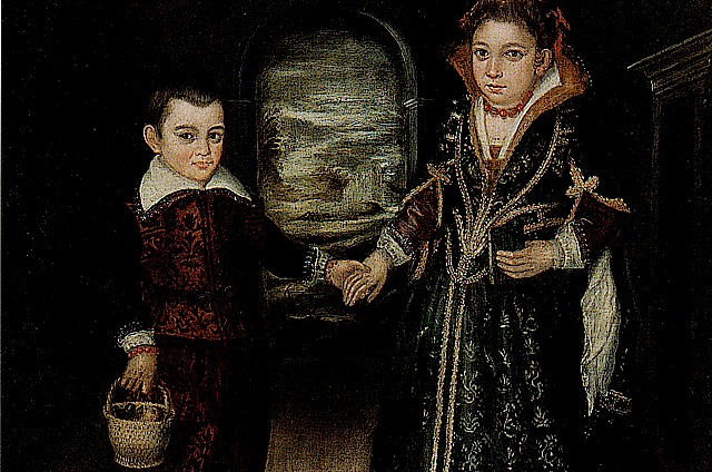 Ritratto di due bambini
