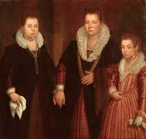 Ritratto di gentildonne della famiglia Giusti del Giardino