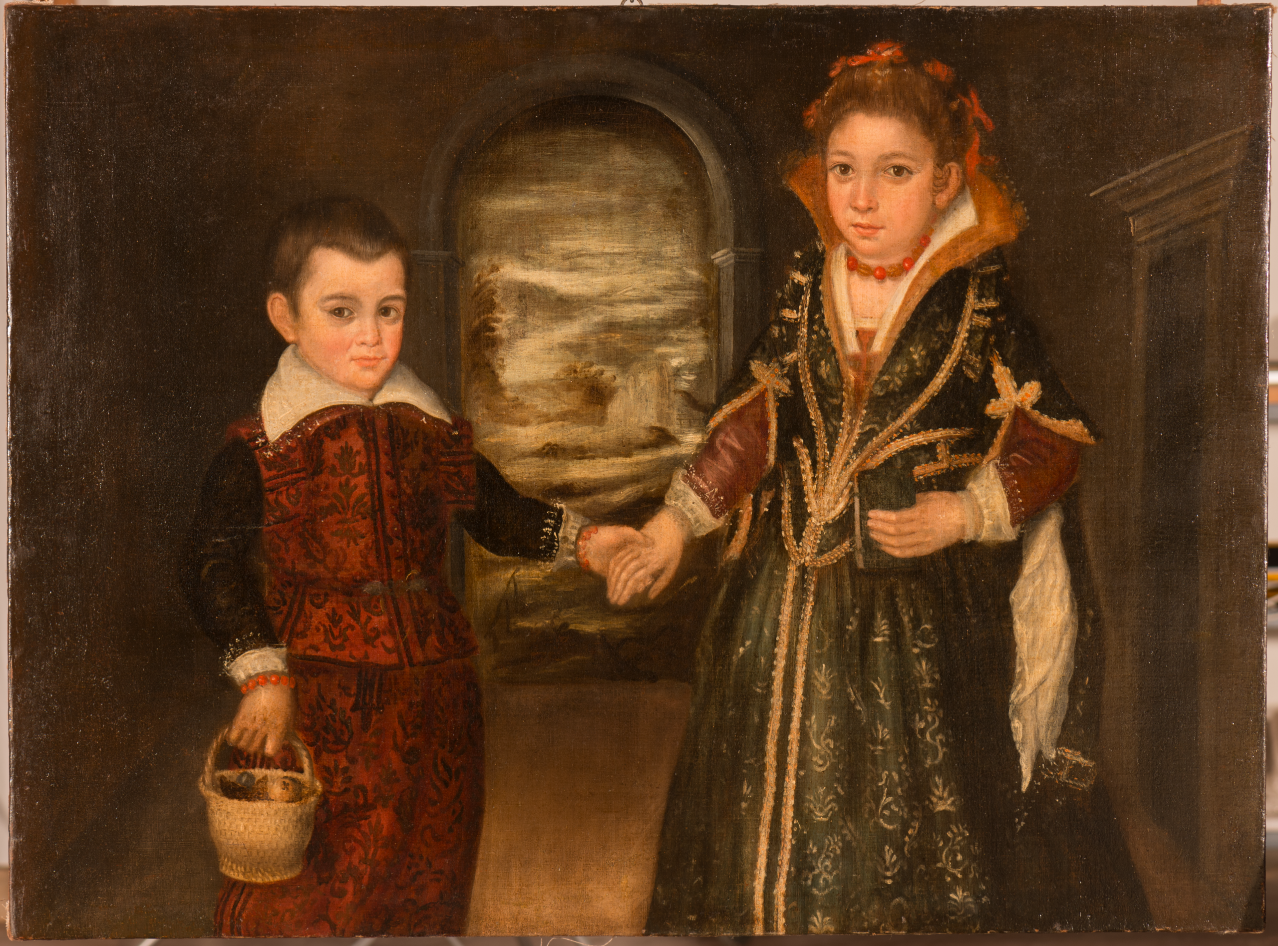 Ritratto di due bambini